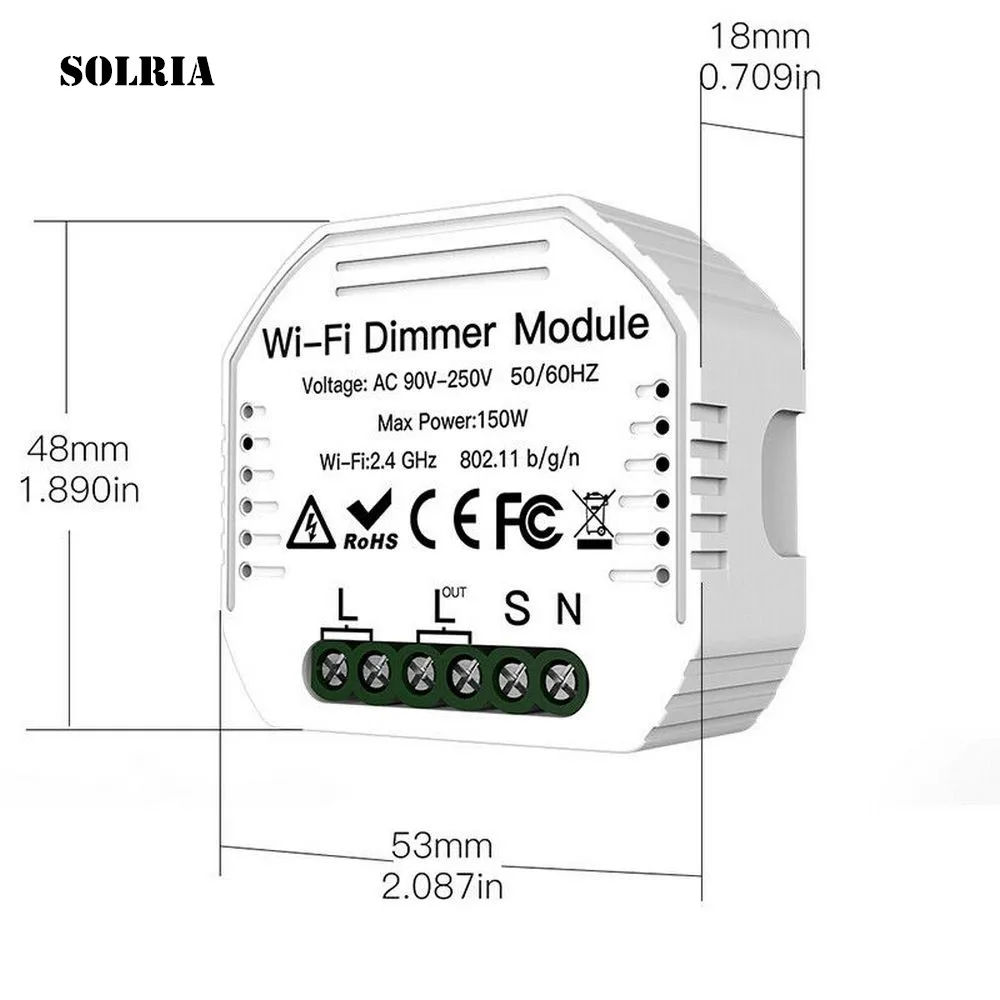 Умный светодиодный светильник Wi Fi DIY домашний диммер управление через приложение