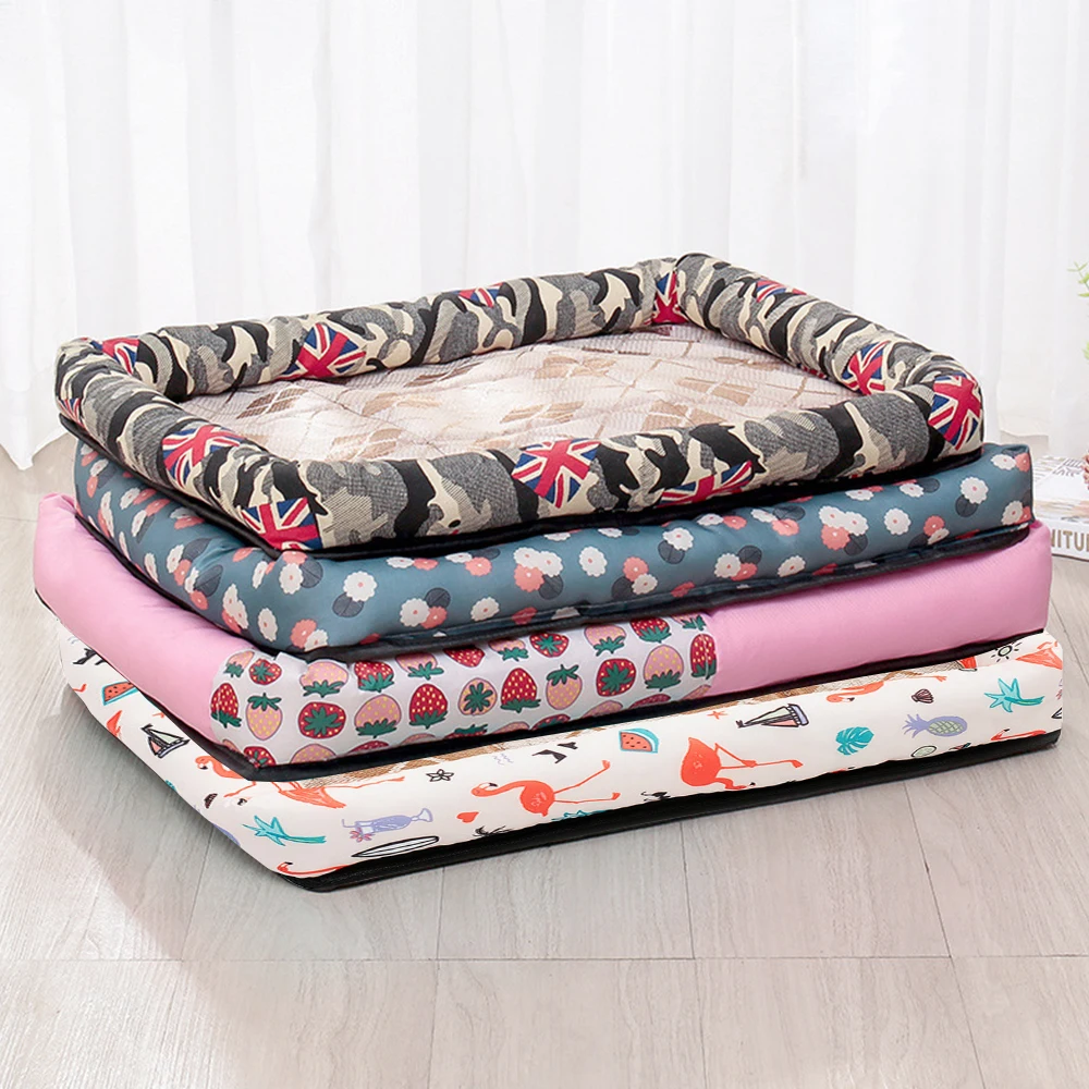S/M/L Pet Nest собака кошка летний спящий коврик для щенка охлаждающая холодная