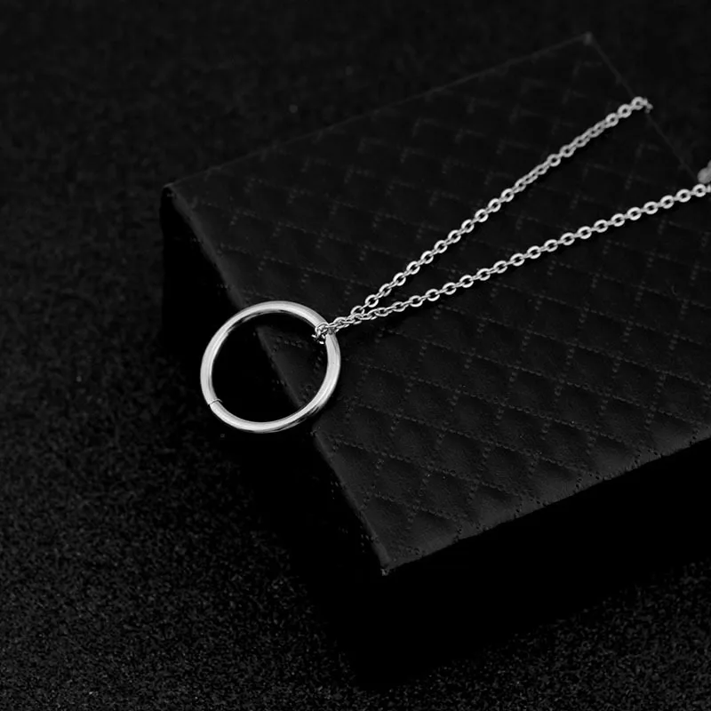 Колье в горошек kpop Bangtan готическое ювелирное изделие из нержавеющей стали цвет