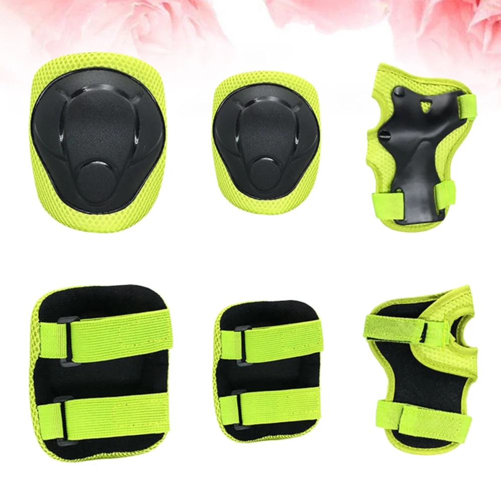 

Kid's Knee Pads Elbow Pads Wrist Guards for Skateboarding Cycling Skating Roller Blading Protective Gear (S,)