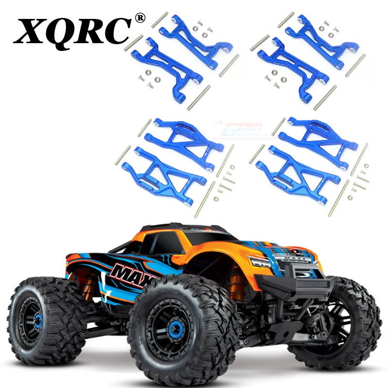 

Комплект передних и задних А-образных кронштейнов из алюминиевого сплава XQRC, используется для 1/10 радиоуправляемых traxxas 89076 Maxx, планшетов для мониторов-4