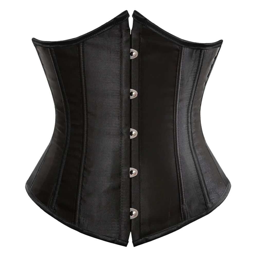 

SEXY Gothic Underbust Corset and Waist cincher Bustiers Top Workout Shape Body Belt Plus size Lingerie S-6XL
