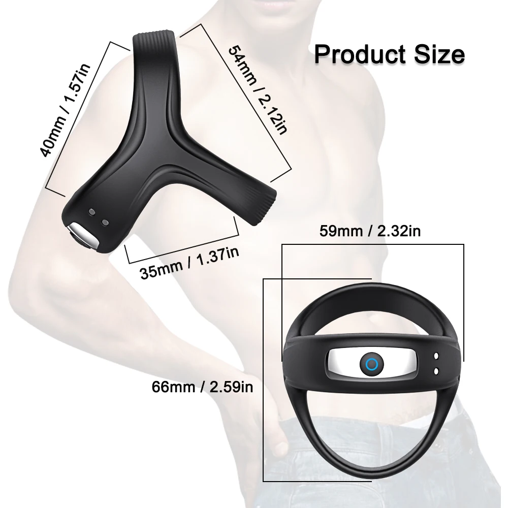 Мужской Вибратор кольцо на пенис для пениса мужчин задержка эякуляции