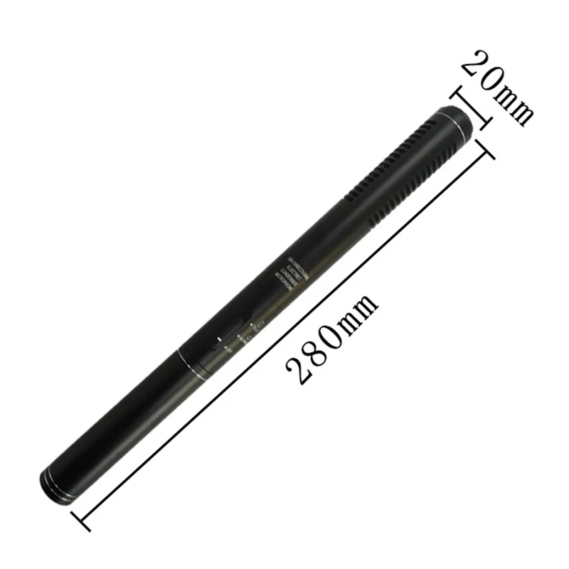 

Professional Interview Microphone Camera Microphone Directional Condenser MIC for PC DSLR DV Camcorders Video Camera