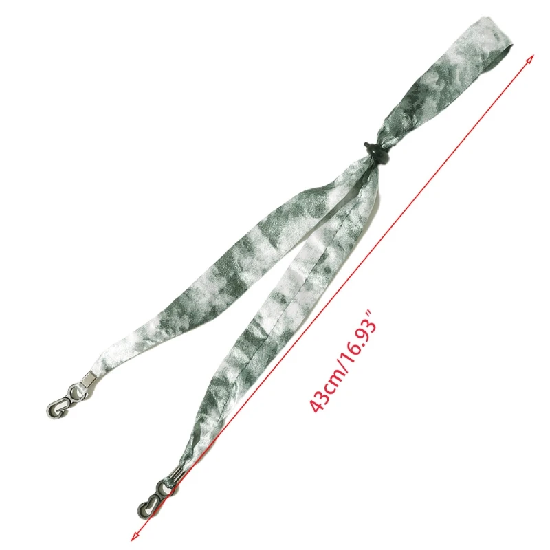 

Face Mask Lanyard Striped Leopard Floral Adjustable Mouth Cover Holder Strap 649C