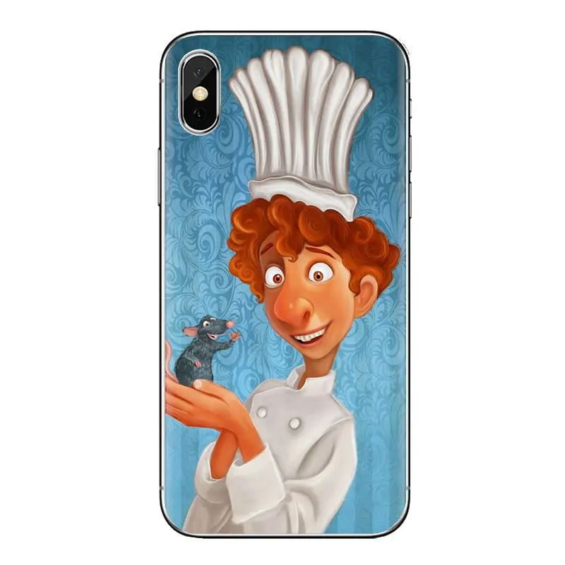Для samsung Galaxy S2 S3 S4 S5 мини S6 S7 край S8 S9 Plus Note 2 3 4 5 8 Coque Fundas iPhone х ТПУ чехол Рататуй