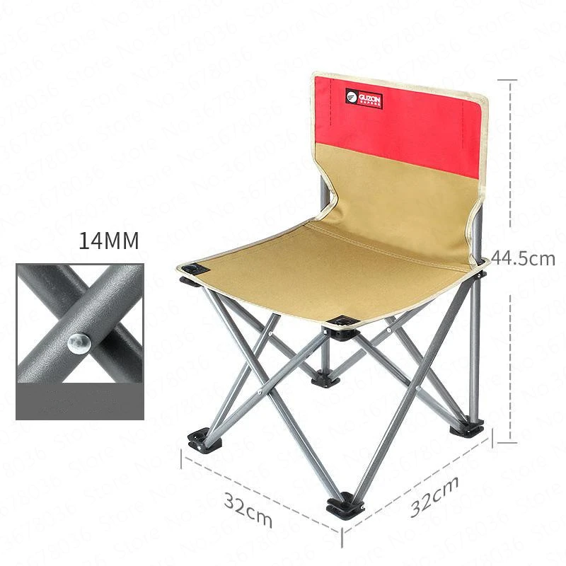 Напольный портативный складной стул светильник портативное рыболовное кресло