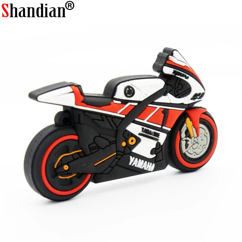

SHANDIAN Motorcycle truck model USB Flash Drive creative pen drive car memory stick pendrive 4gb 16gb 32gb 64gb gift