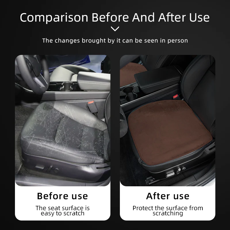 Подушка для сидения фланелевая подушка Tesla модель 3 2017 2021/модель y автомобильные