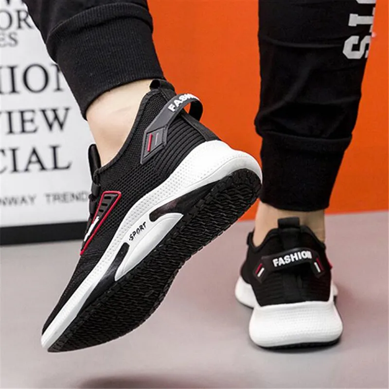 

Designer mens sports shoes casual mesh breathable platform sneakers men's fashion all-match running bottom shoes mens loafers
