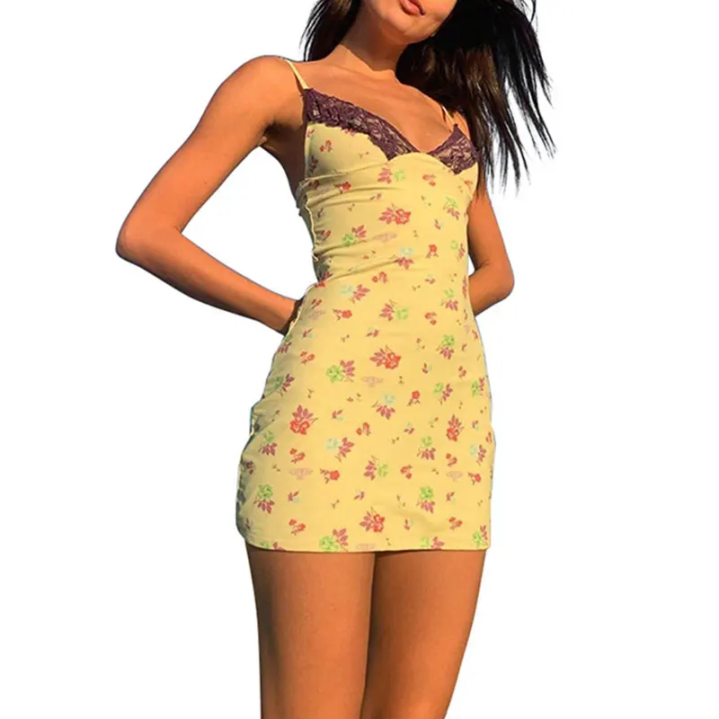 Женское летнее повседневное мини-платье коктейльное праздничное пляжное
