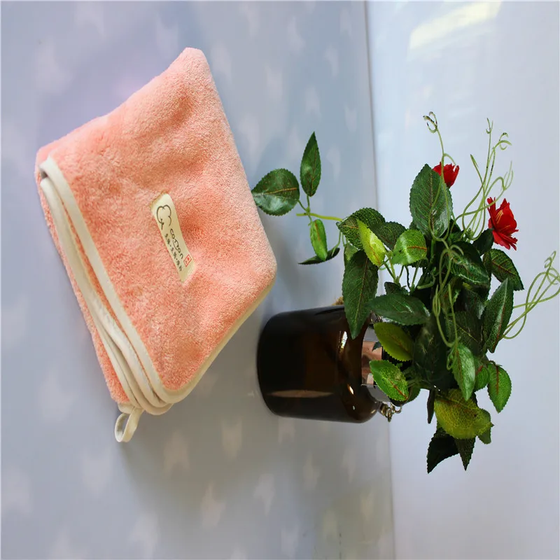 Супер абсорбирующее сушильное банное полотенце для волос Мочалка купания душа