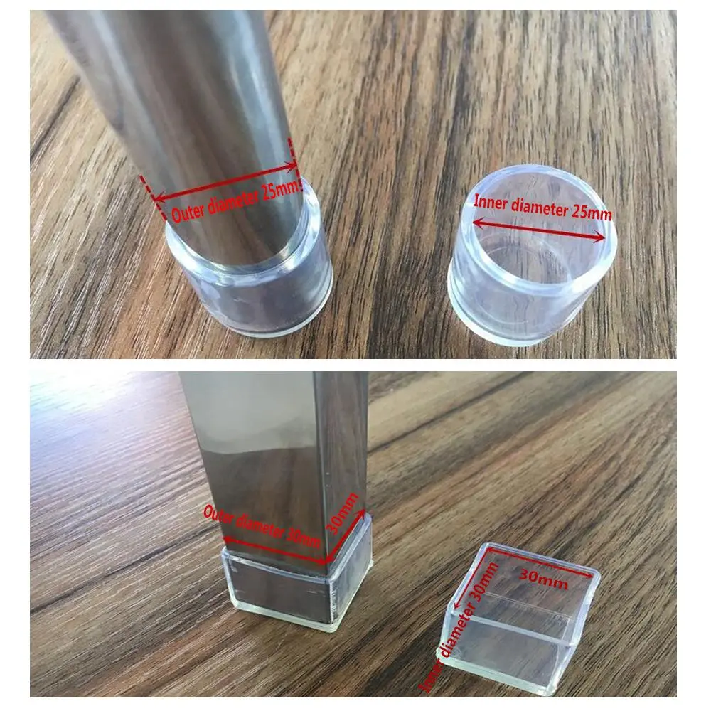 Колпачки для ножек стула резиновые защитные накладки мебельные Чехлы стола