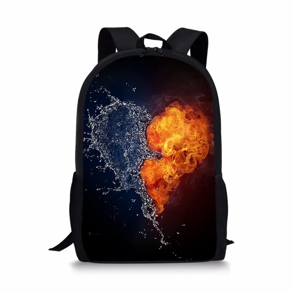 Модный школьный ранец с индивидуальным рисунком для мальчиков и девочек рюкзак