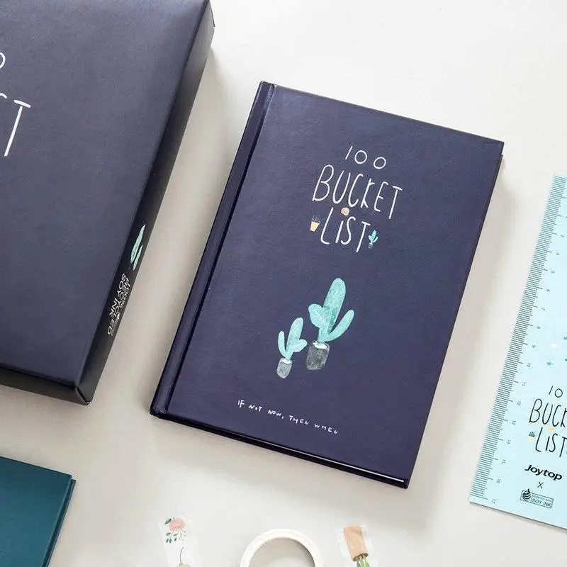 Жесткий дневник записная книжка Подарочная коробка набор цветные страницы