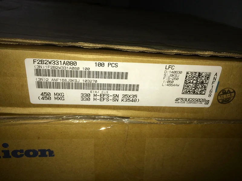 5 шт./10 шт. японский Рубин RUBYCON 450v330uf MXG 35x35 мм алюминиевый электролитический
