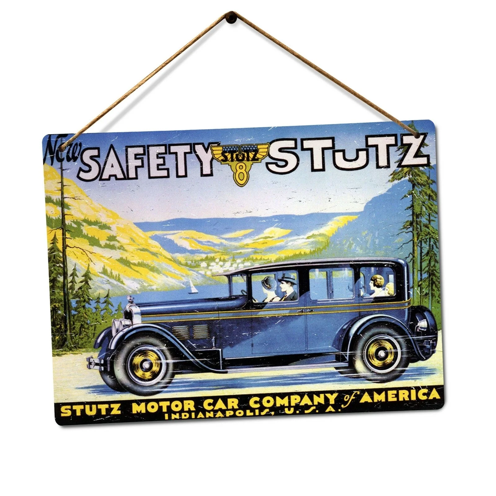 

Плакат Stutz 03, металлический настенный знак, табличка, художественная компания-Motor Company Индиана (посетите наш магазин, больше товаров!)