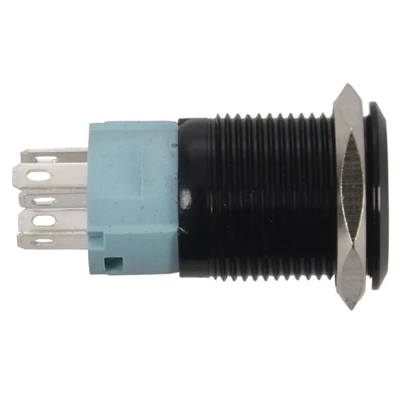 16 мм красный светодиод включения/выключения 12V фиксация кнопка выключателя