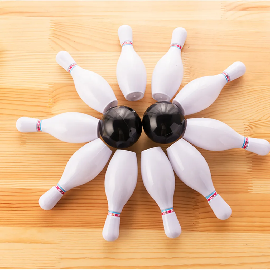 

Kids Toy Table Mini Desktop Bowling Game Toy Set Fun Indoor Parent-Child Interactive Children Creative Game