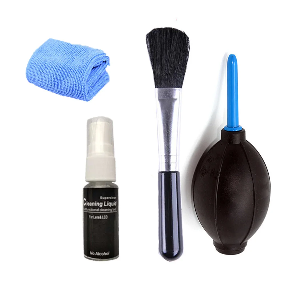 Набор для чистки планшета 4 в 1 жидкая щетка от пыли тканевые чистящие средства