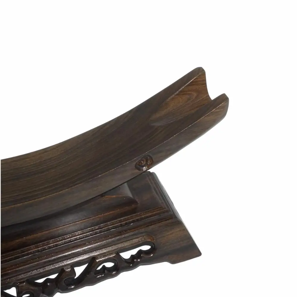 

Sword Stand Solid Wood Sword Display Katana Stand Holder Crescent Shape for General Swords
