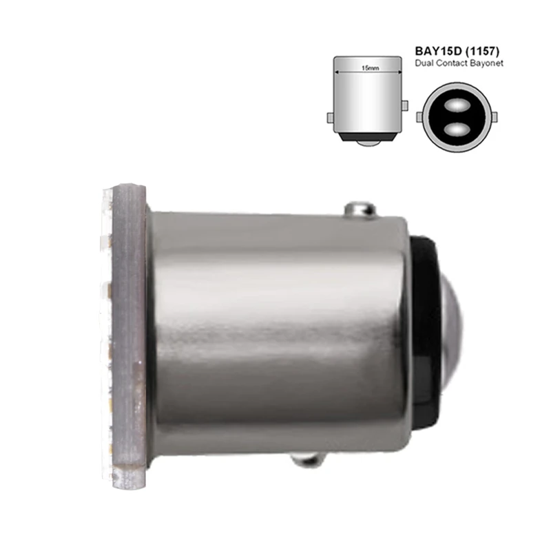10 шт. 1156 BA15S P21W BAY15S 1157 P21/5 Вт светодиодный автомобильный светильник s сигнала
