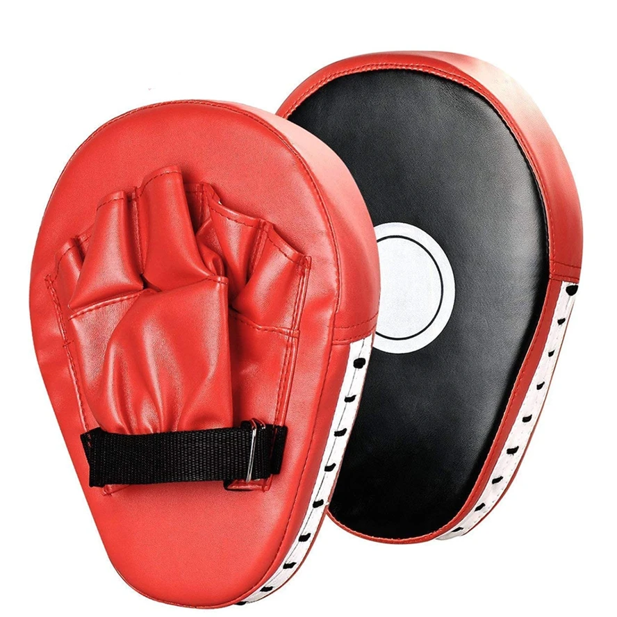 

2 PCS Kick Boxing Gloves Pad Punch Target Bag Muay Thai Free Fight Sanda Adults Kids Training Equipment Boxer Target Gym Gloves