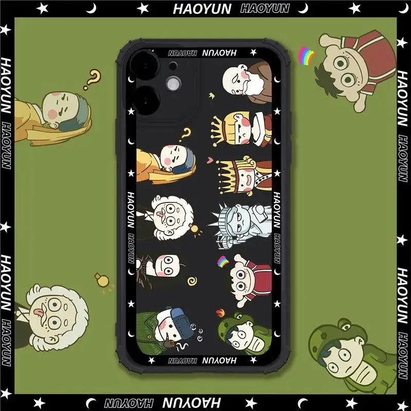 

Phone Case For iPhone 11 12 Pro MAX 6s 7 8 Plus X XR XS SE20 Renaissance Bear Soft Girl TPU For iPhone 12 Mini 11pro Cover