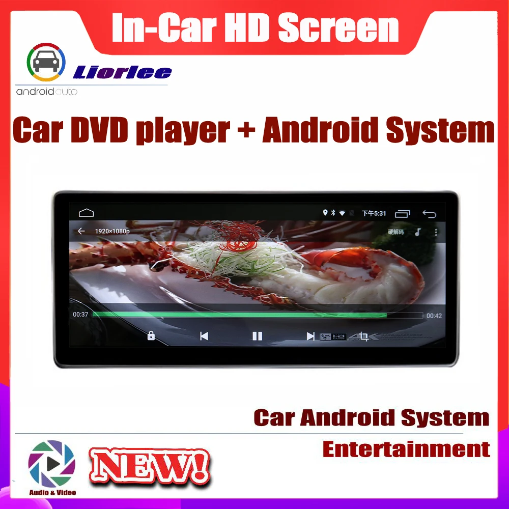 10 25 &quotAndroid дисплей для Audi A4 8W 2016 ~ 2019 Автомобильный мультимедийный плеер система GPS