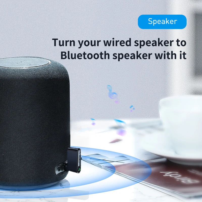 Baseus автомобильный Aux Bluetooth адаптер 3 5 мм аудио 0 комплект беспроводной громкой