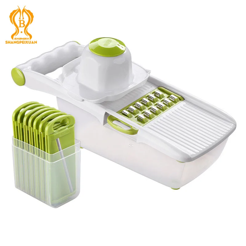 

Набор из 8 лезвий для измельчения овощей, нержавеющая сталь терка для овощей