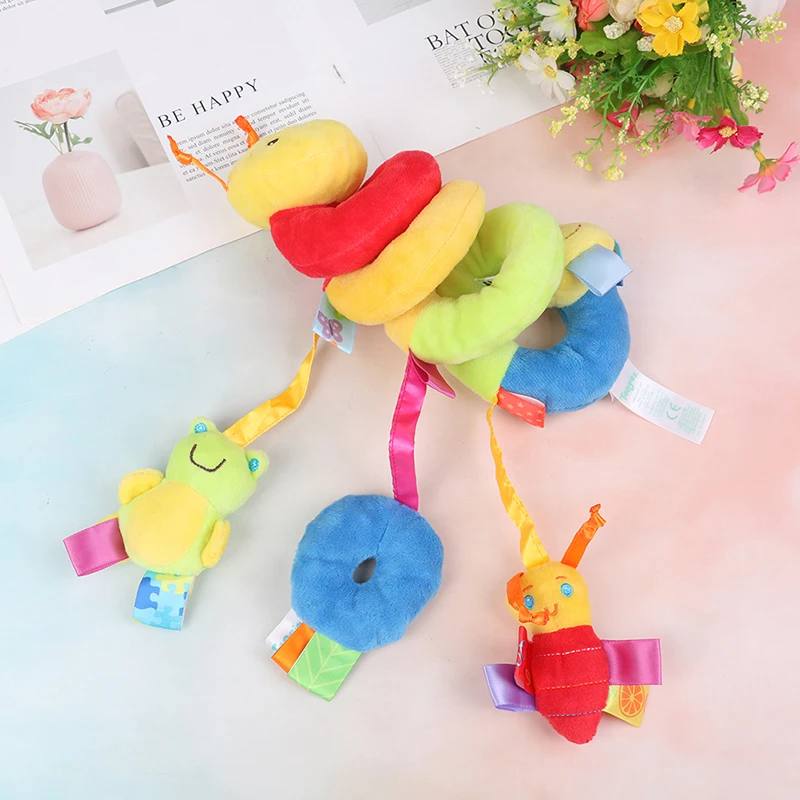 

Cute Activity Spiral Crib Stroller Car Seat Travel Hanging Toys Baby Rattles Toy Lovely Animal Soft Gifts Toys
