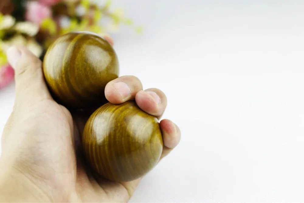 Высший сорт зеленый сандалового дерева Здравоохранение ручной мяч для