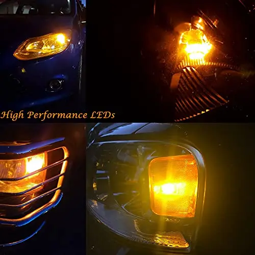 Фонари светодиодные Яркие желтые желтого цвета T10 168 18-SMD 12 В W5W 194 3014 | Автомобили и