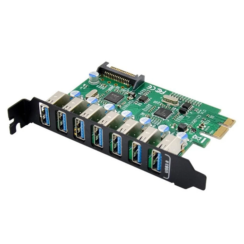 PCI-E USB 3 0 босоножки на ремешке высокий каблук Скорость 7-Порты и разъёмы