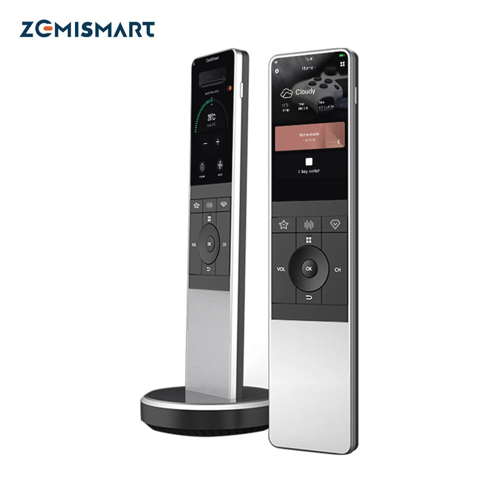 

Zemismart Smart Remote Control with HD Touch Screen Tuya WiFi BLE Voice Control Smart Devices Home Automation iRemote Conrtol