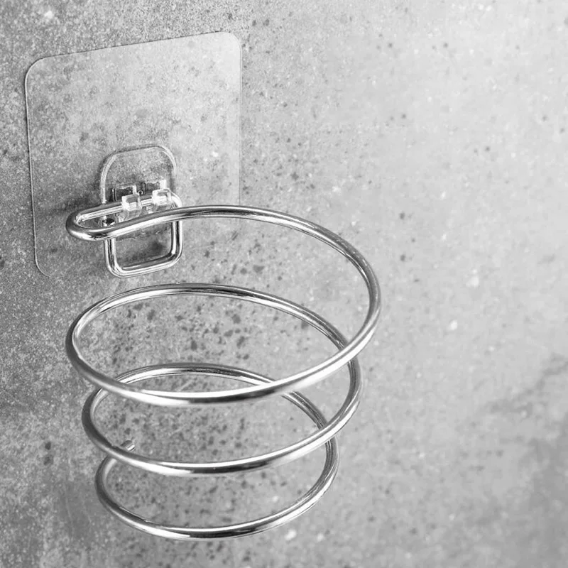 Новый держатель для фена воздуходувка Органайзер клей настенный гвоздь без