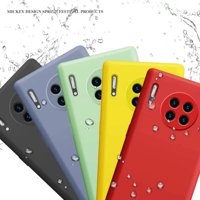 Роскошный тонкий мягкий чехол POBLU карамельного цвета для телефона Huawei Mate30 Mate20 P30