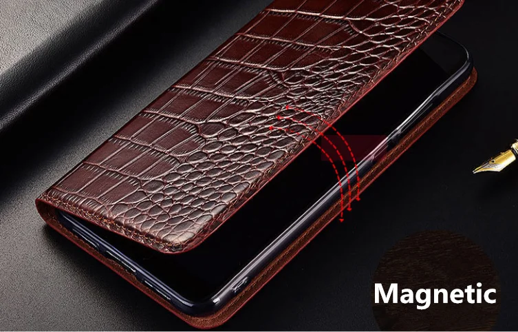 Чехол для телефона из натуральной кожи с держателем кредитной карты Xiaomi Mi MAX 3/Xiaomi