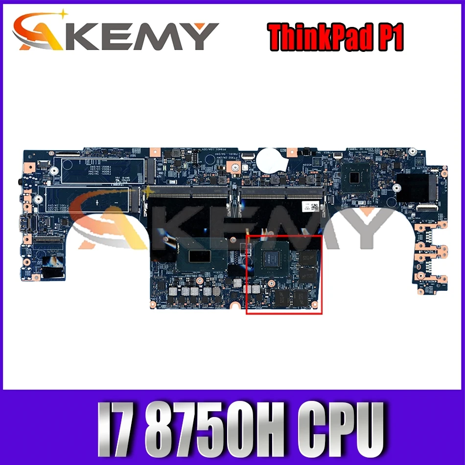 

Материнская плата для ноутбука Lenovo ThinkPad P1 17870-1 448.0DY04.0011 Take I7 8750H CPU Fru 01YU926 01YU660 01YU925 01YU659 01YU935