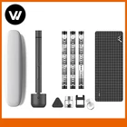 Беспроводная электрическая отвертка Wowstick 1F + 64 в 1, литий-ионная зарядка, светодиодный источник питания, домашний набор отверток