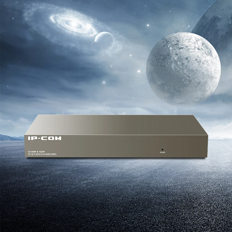 Стандарт IPCOM стандартный гигабитный коммутатор сетевой POE ethernet 9*10 100 Мбит/с порт