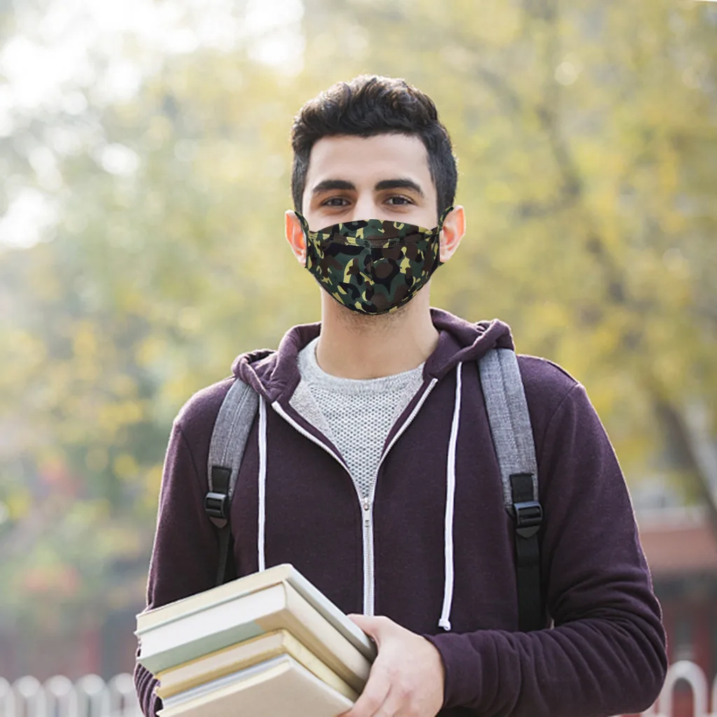 2 шт Многоразовые моющиеся маски для лица от пыли мужчин женщин унисекс защитные