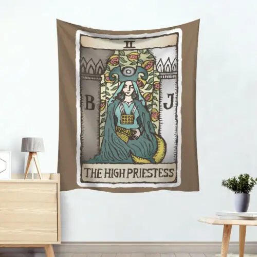 Гобелен Таро для влюбленных готический настенный гобелен мандалы домашнего