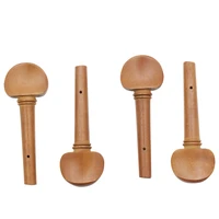 4pcs violin tuning pegs jujube wood fine tune pegs fiddle parts high quality string instrument accessories for 34 44 violin