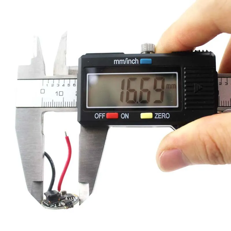 17 мм x 5 мм 2,9 V-8,4 V 2A 5-Mode светодиодный монтажный щит для светодиодный фонарик(5 шт./лот