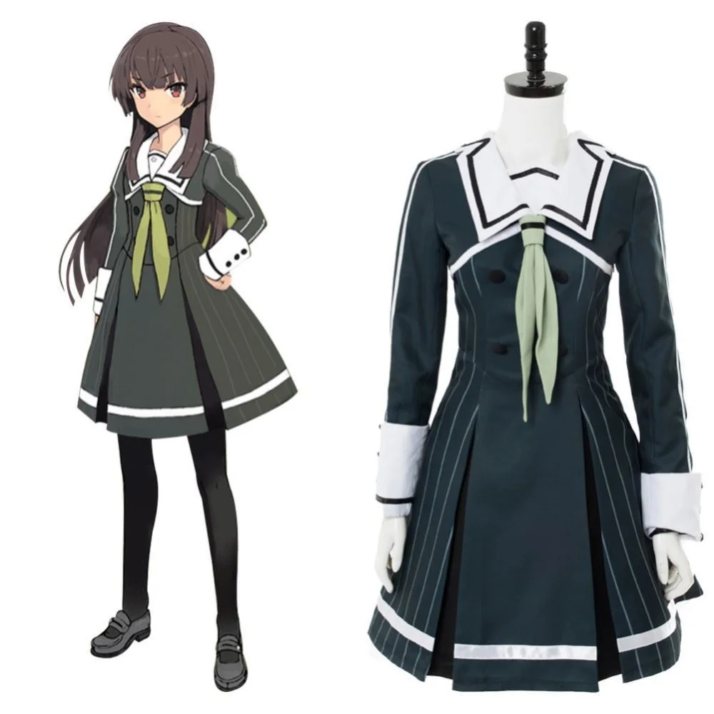 

Унисекс аниме Cos Toji no Miko Jujo Hiyori Косплей костюмы униформа Рождество Хэллоуин Одежда