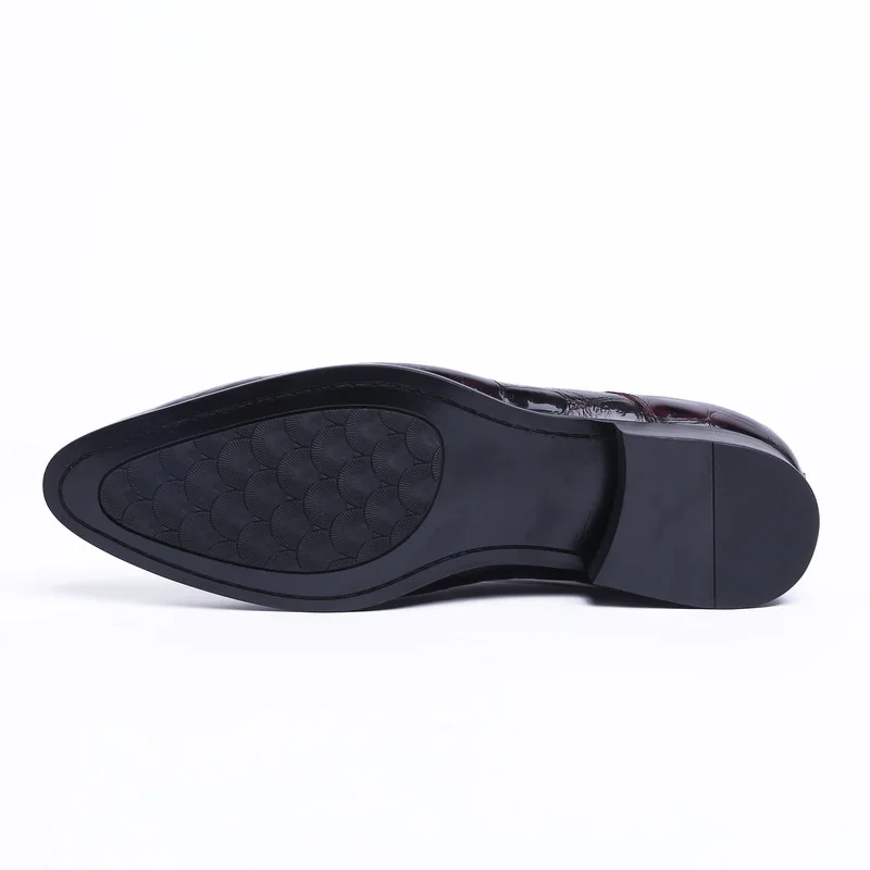 

Pointed Toe Business Shoes Men Party Dress Shoes British Style Patent Leather Wedding Formal Shoes Man Office Footwear 37-44