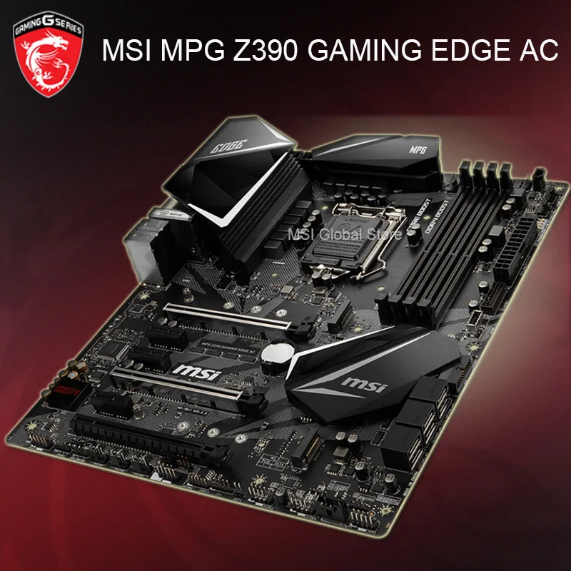 Online LGA 1151 MSI Z390 GAMING Motherboard LGA 1151 I9 I7 I5 I3 DDR4 128GB PCI-E 3,0 M.2 HDMI Desktop Intel Z390 Placa-Mãe 1151 ATX