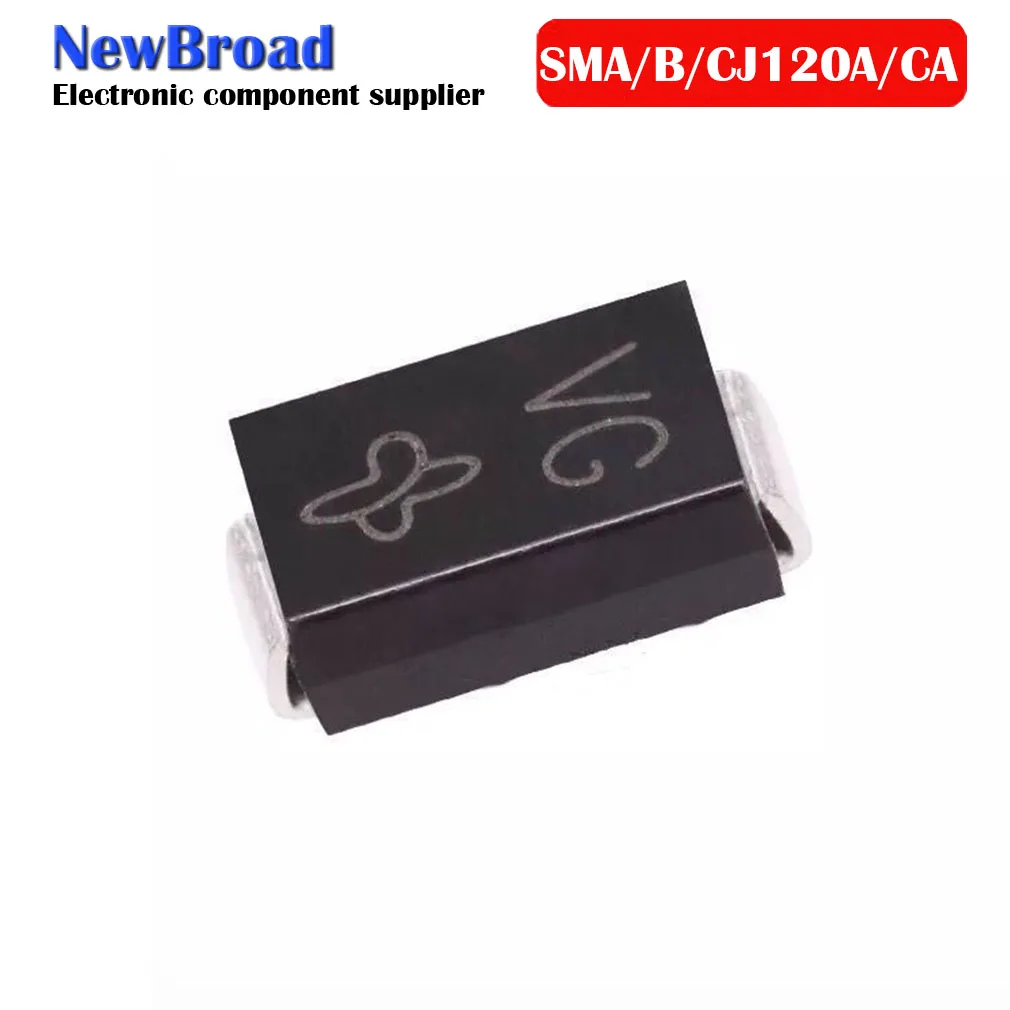 10 шт SMD TVS диод однонаправленный/Двунаправленный SMAJ120A/CA SMBJ120A/CA SMCJ120A/CA